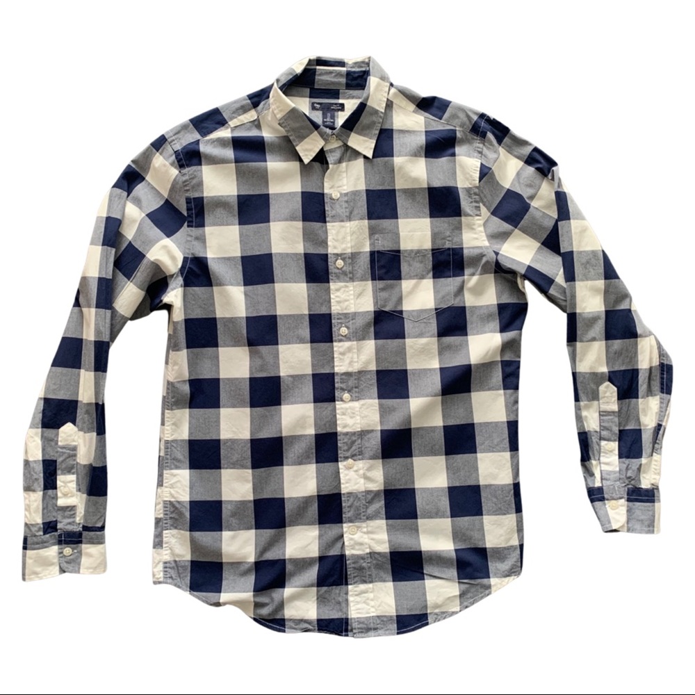 Mens Gap Button Up Shirt -Large